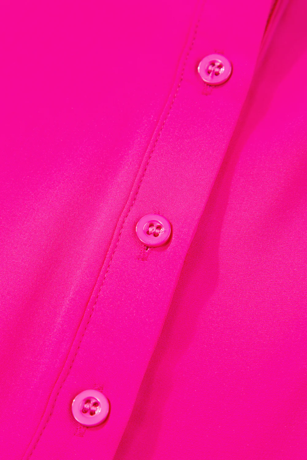 Bubble Sleeve Shirt Maxi Dress