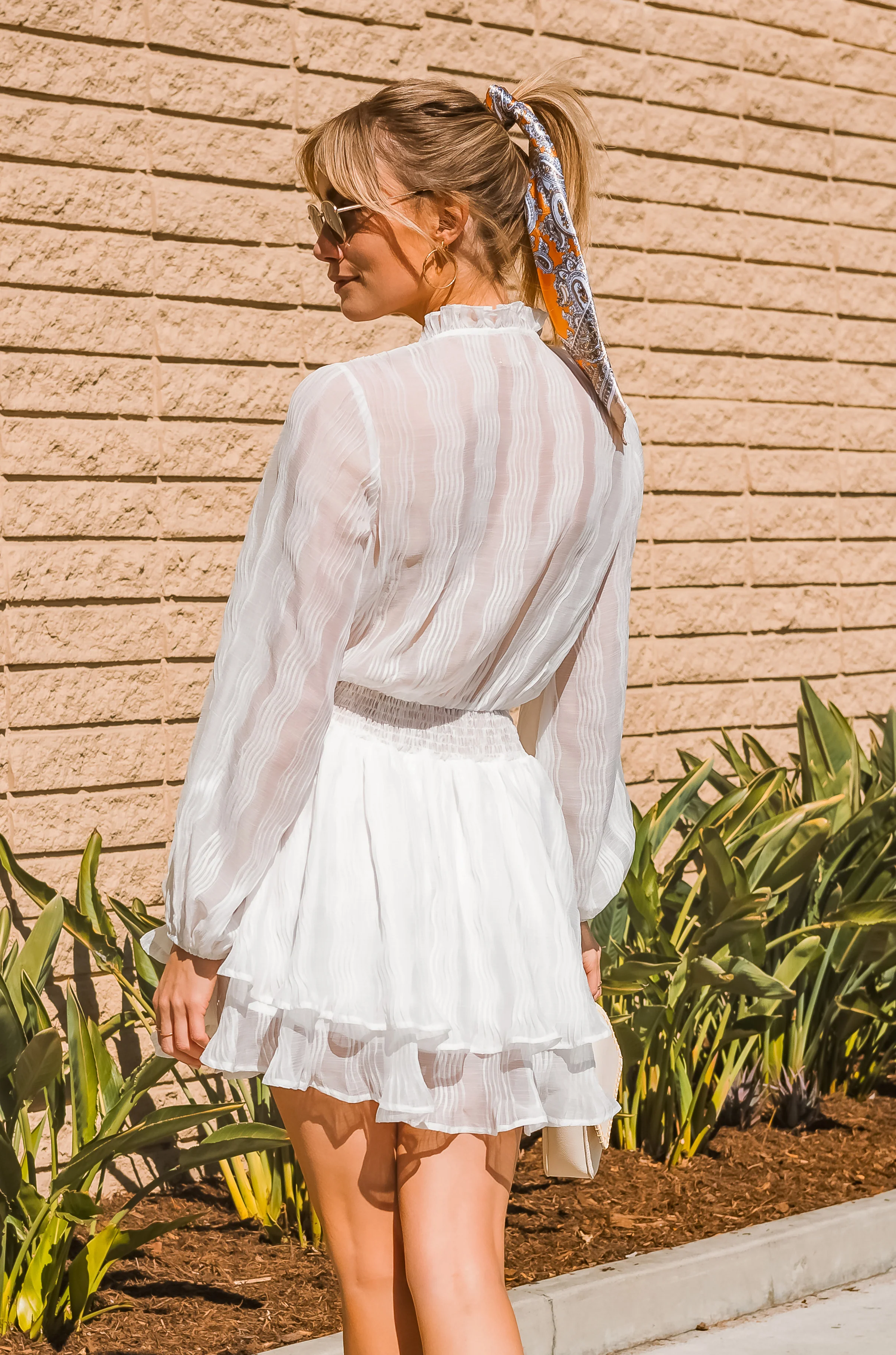 White Sweet Escape Dress