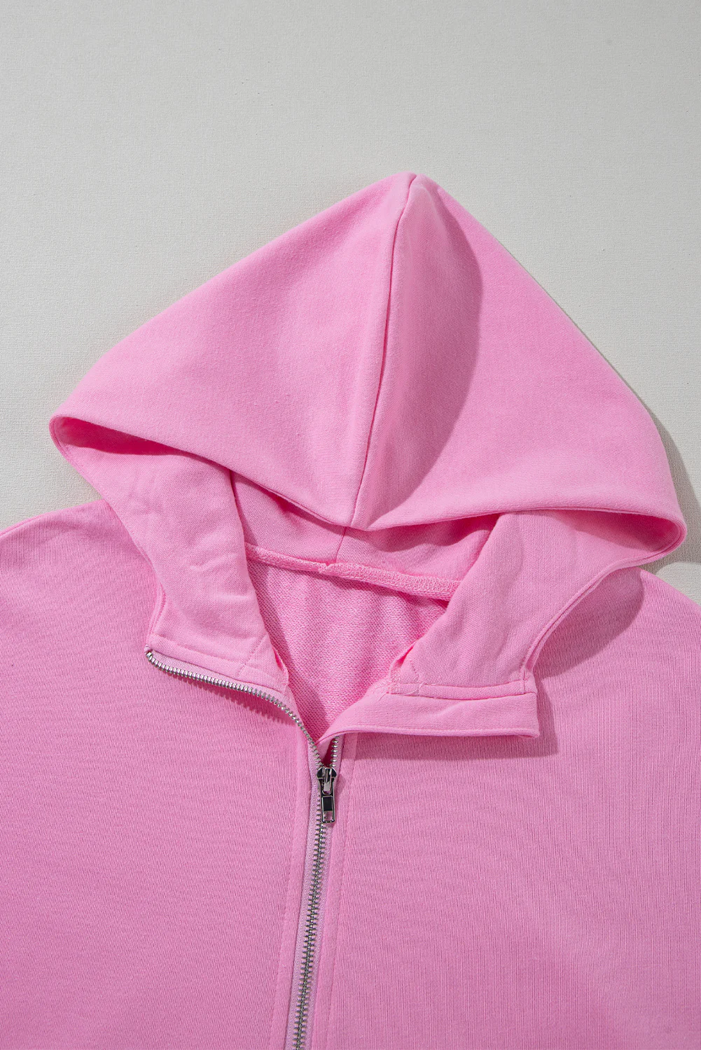 Half Zipper Kangaroo Pocket Hoodie