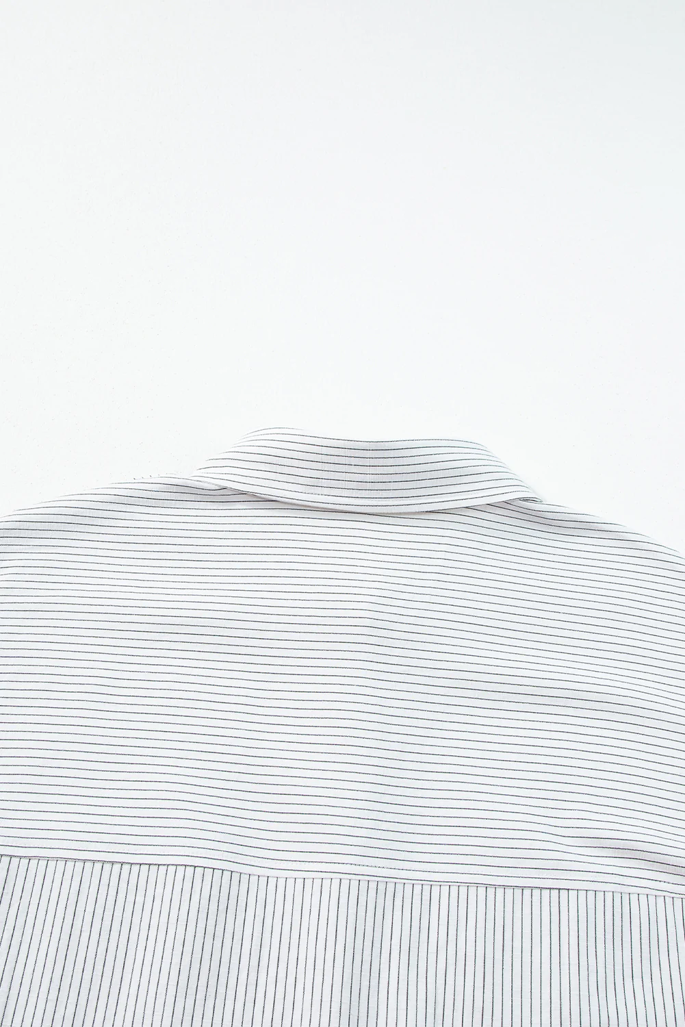 Roll-Tab Sleeve Pocketed Long Shirt