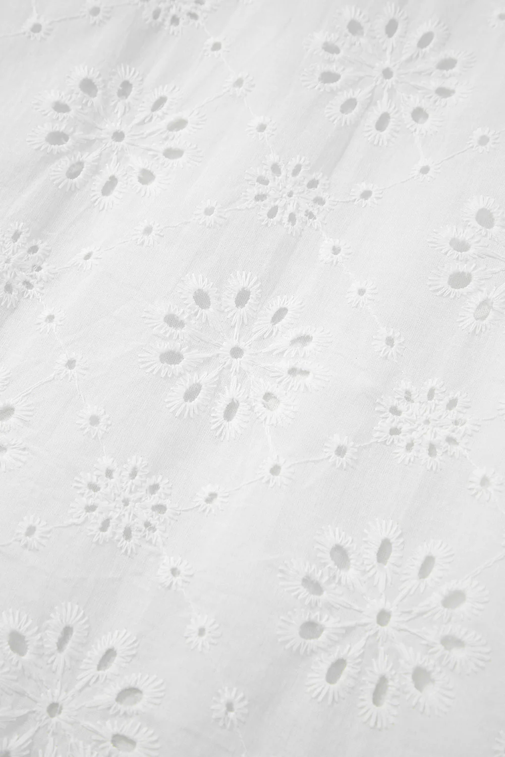 Boho Eyelet Pattern Halter Neck Sleeveless Dress