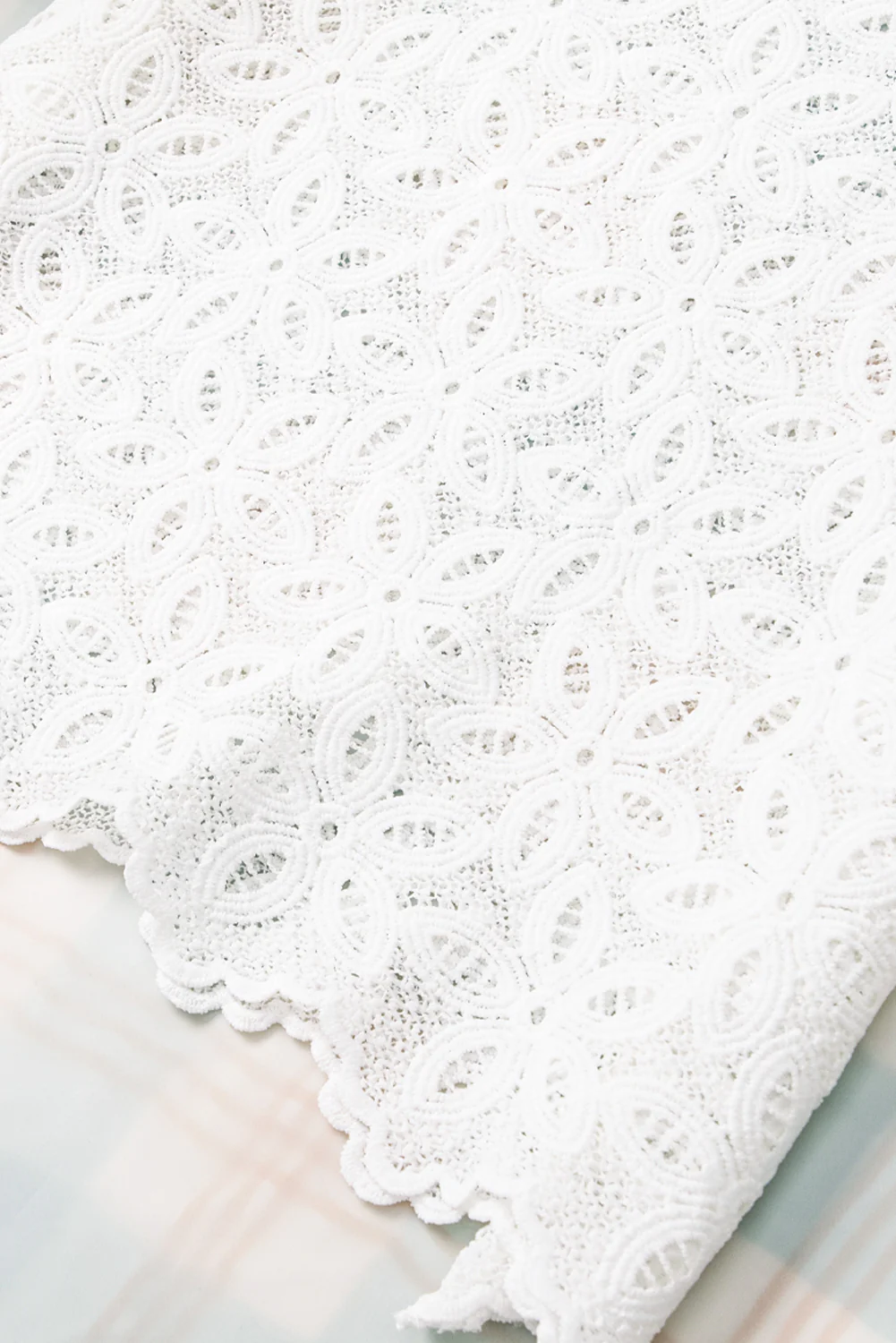 Elegant Flower Embroidery Hollowed Blouse