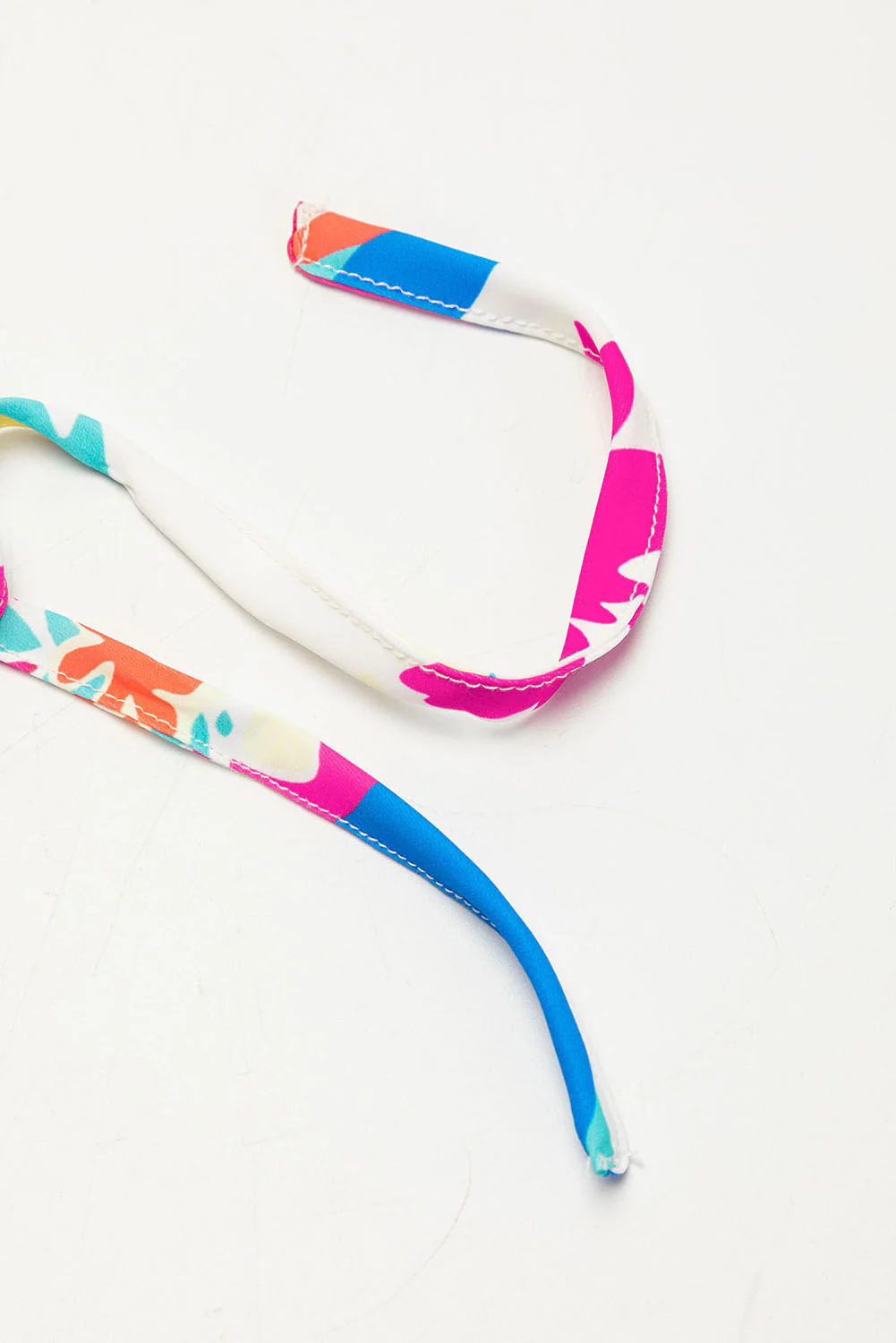 Rose Red Boho Flower Print Loose Wide Leg Pants