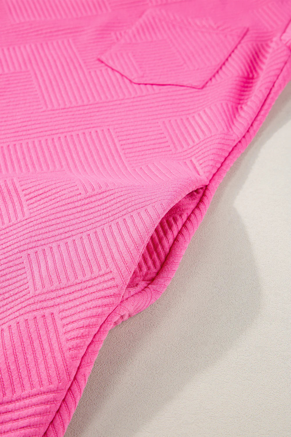 Textured Cap Sleeve T Shirt Dress