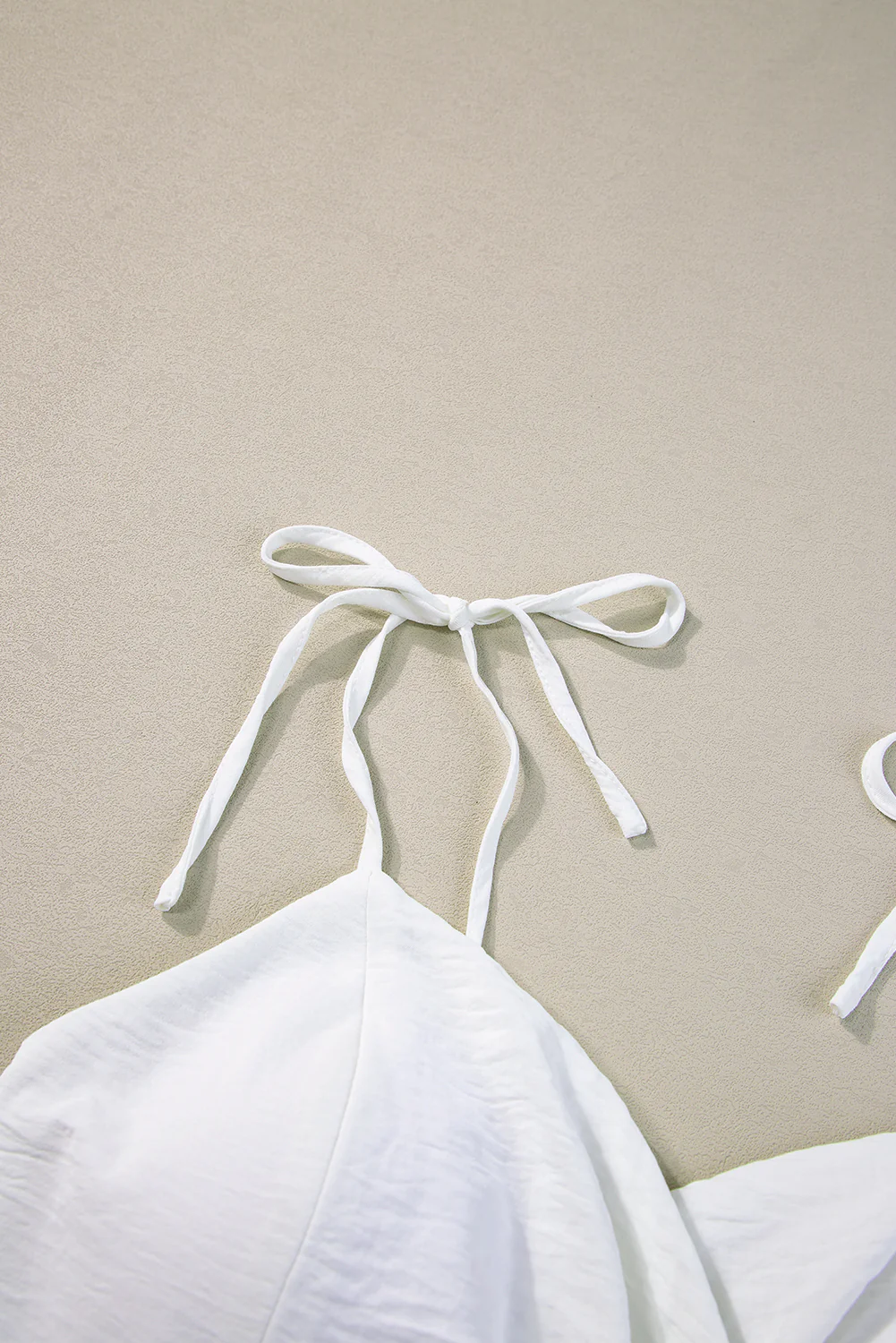 Spaghetti Straps Pleated High Waist Wide Leg Jumpsuit