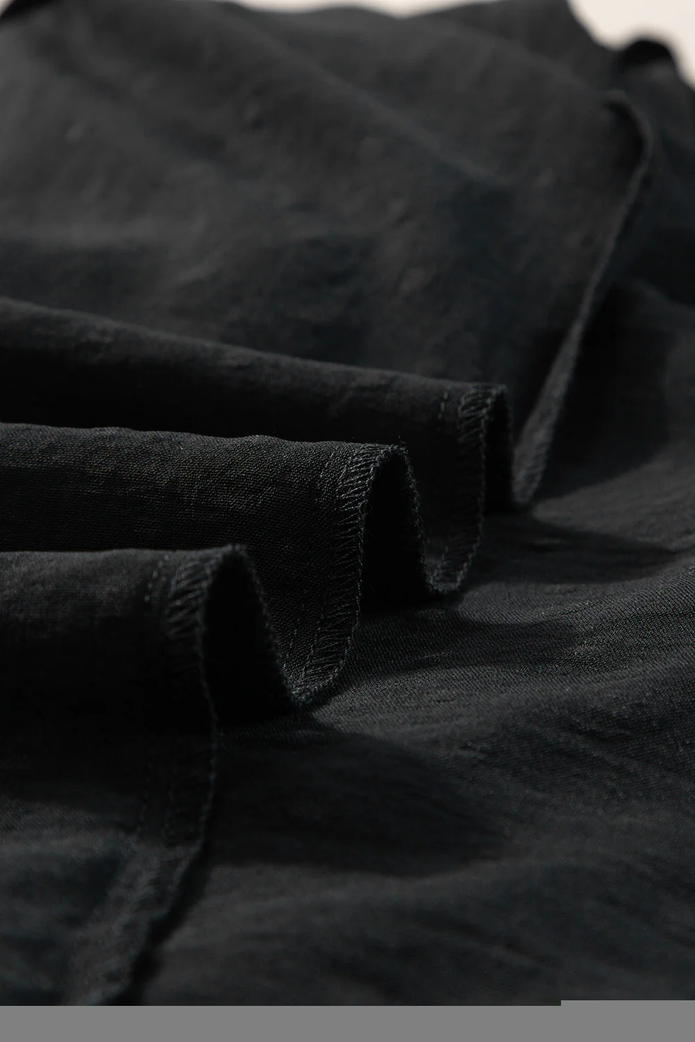 Swiss Dot Mock Neck Batwing Sleeve Blouse