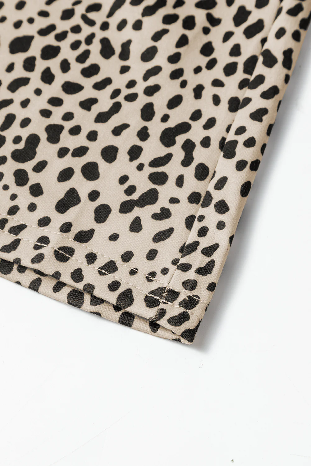 Leopard Print Wide Leg Spaghetti Straps Jumpsuit