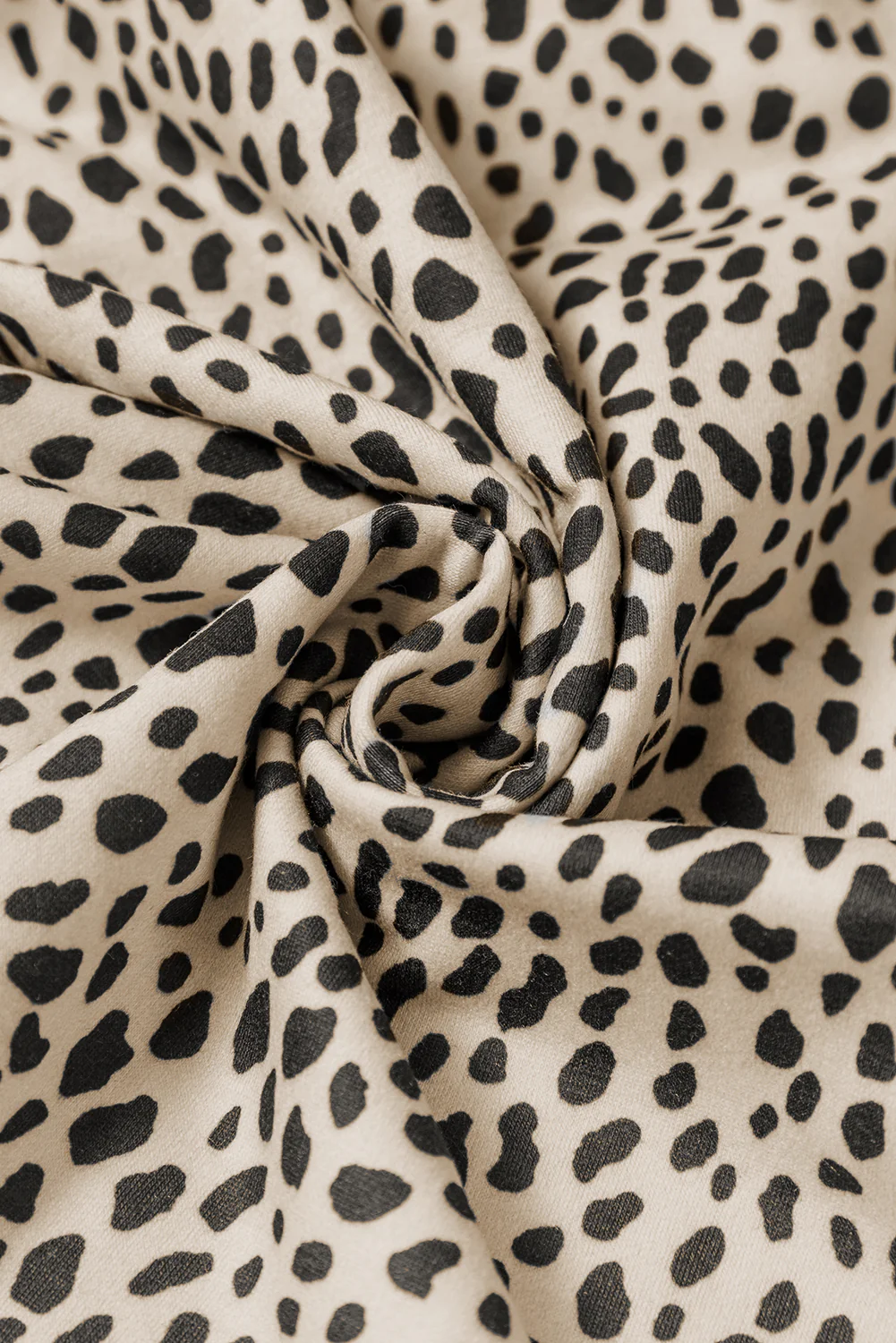 Leopard Print Wide Leg Spaghetti Straps Jumpsuit