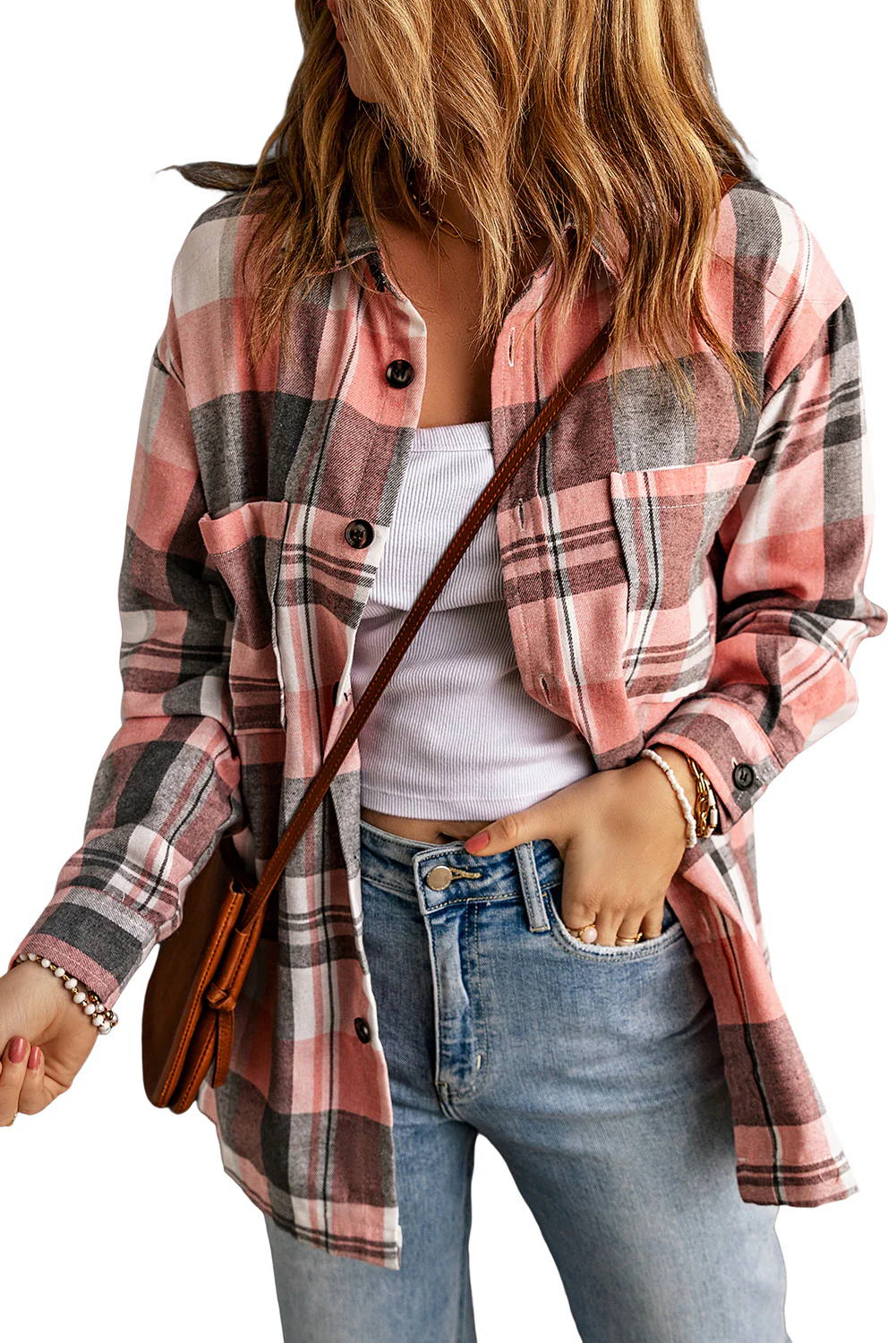 Plaid Button Up Shirt