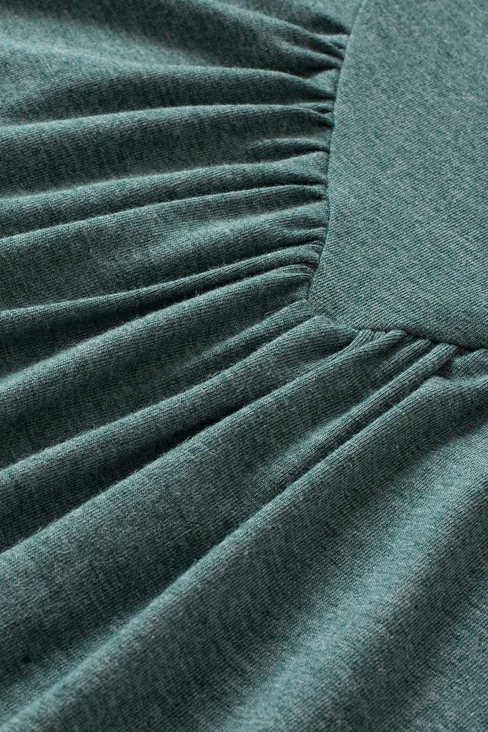 V Neck Ruched Tank Top