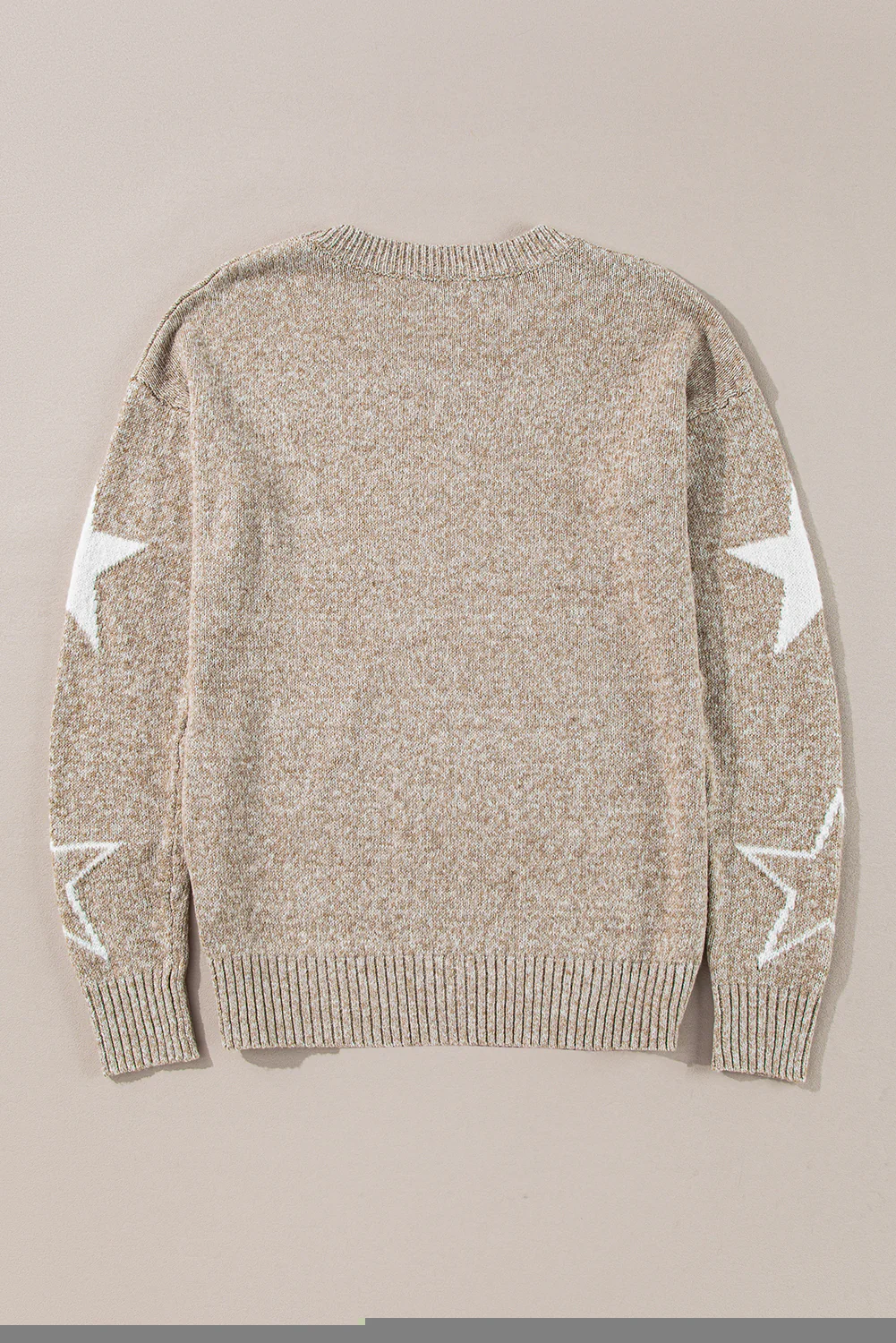 Star Drop Shoulder Sweater