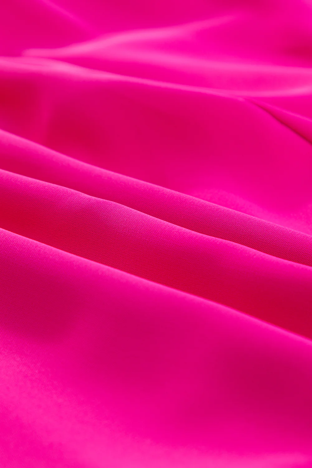 Rose Red Knot A Bow Ruffle Flare Mini Dress