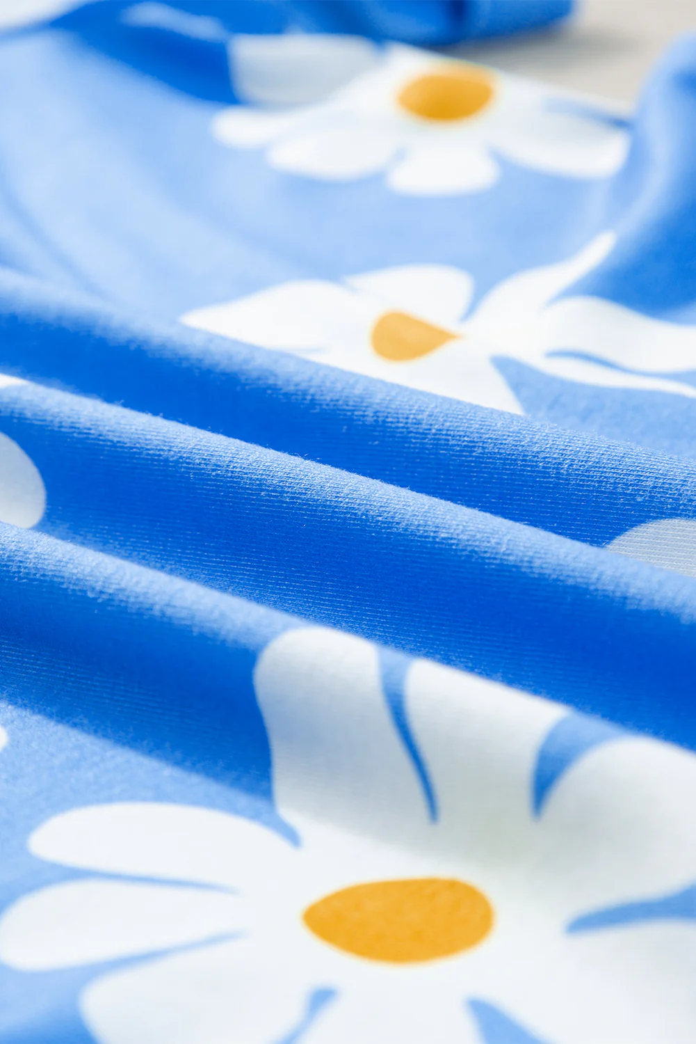 Daisy Printed Crewneck T Shirt