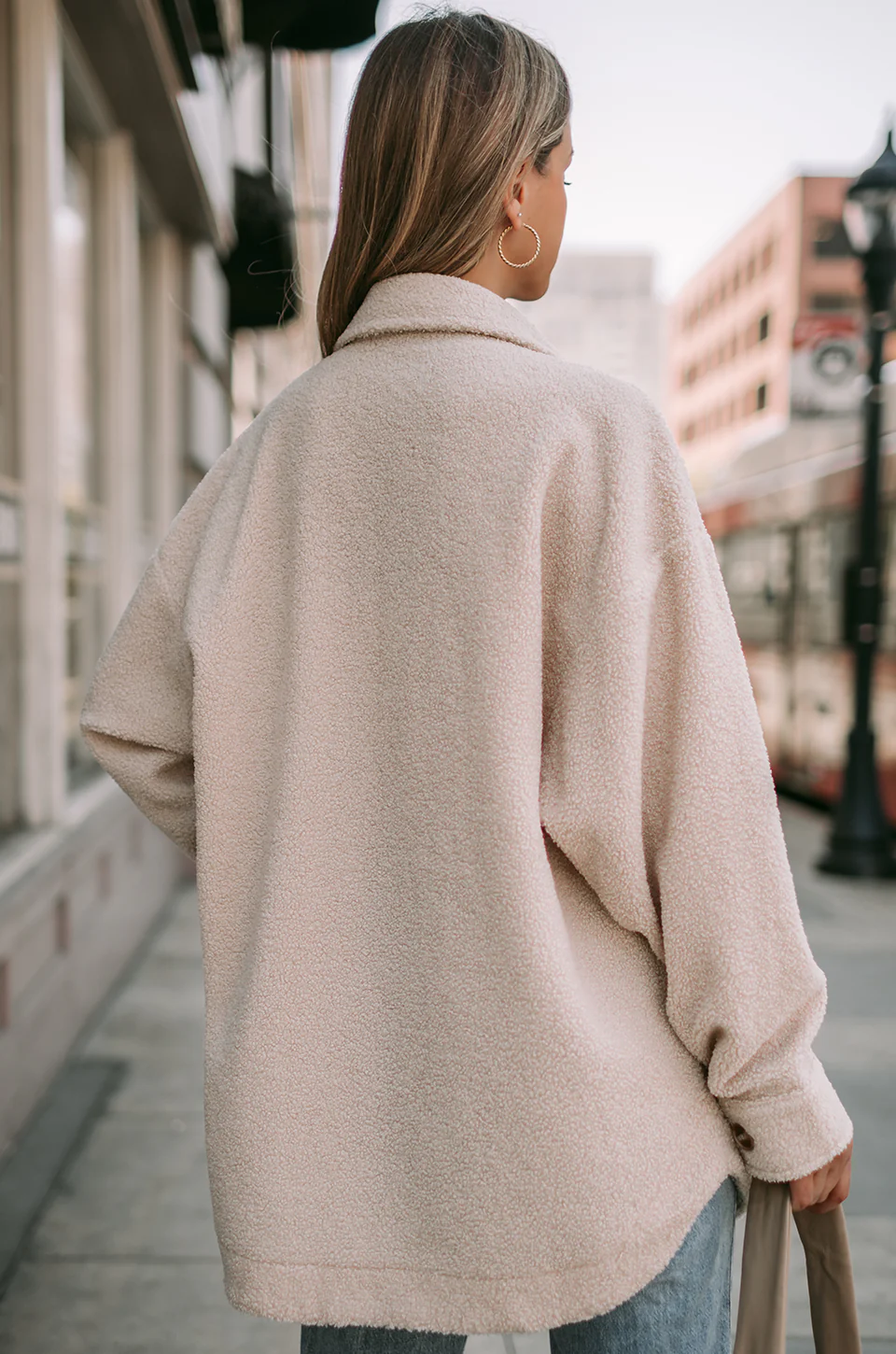 Uptown Girl Teddy Shacket