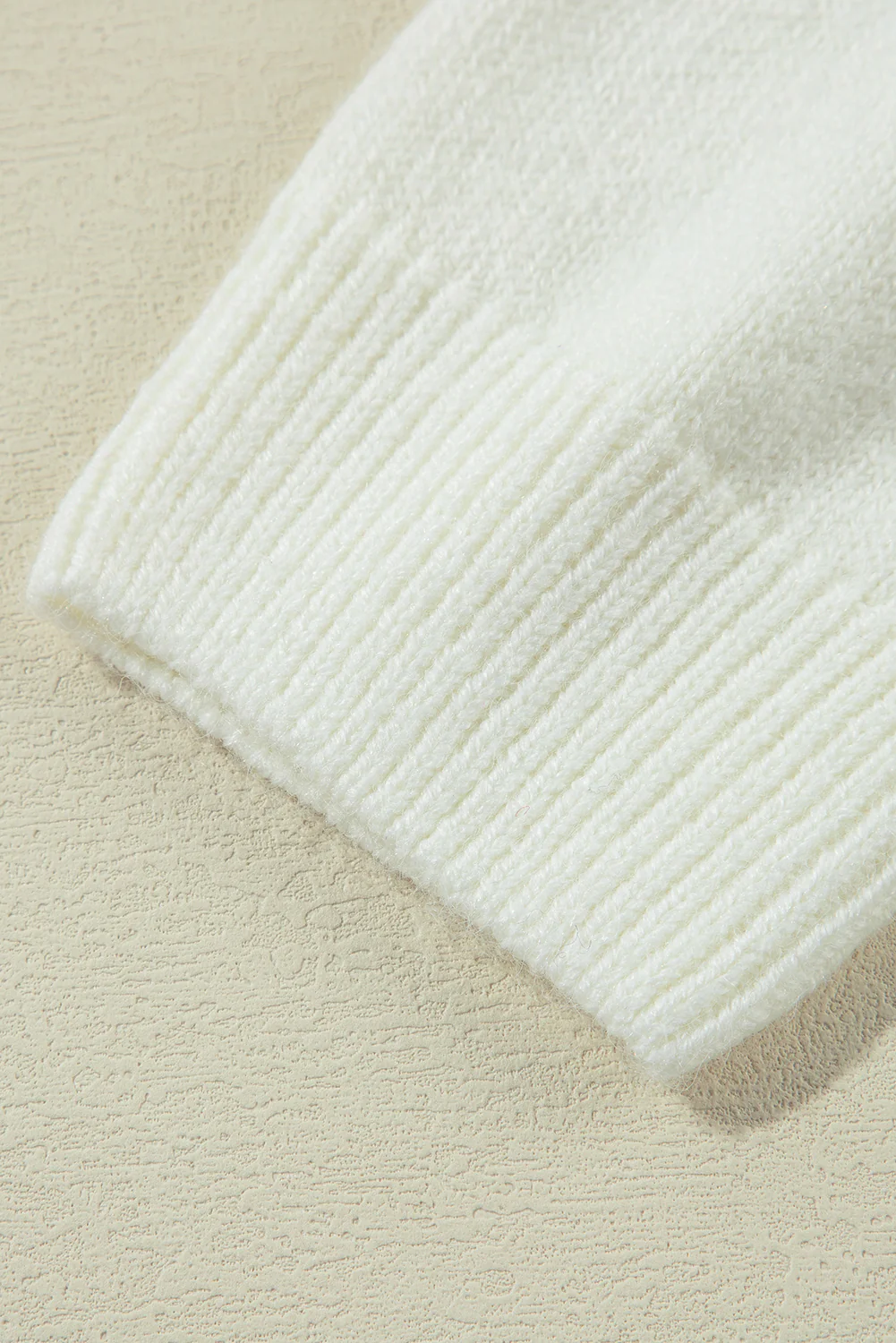 Flower Pattern Open Front Cardigan