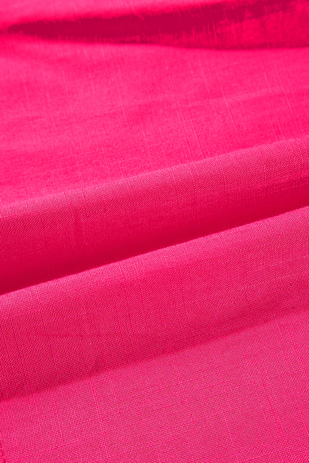 Embroidered Tassel Tie V Neck Blouse