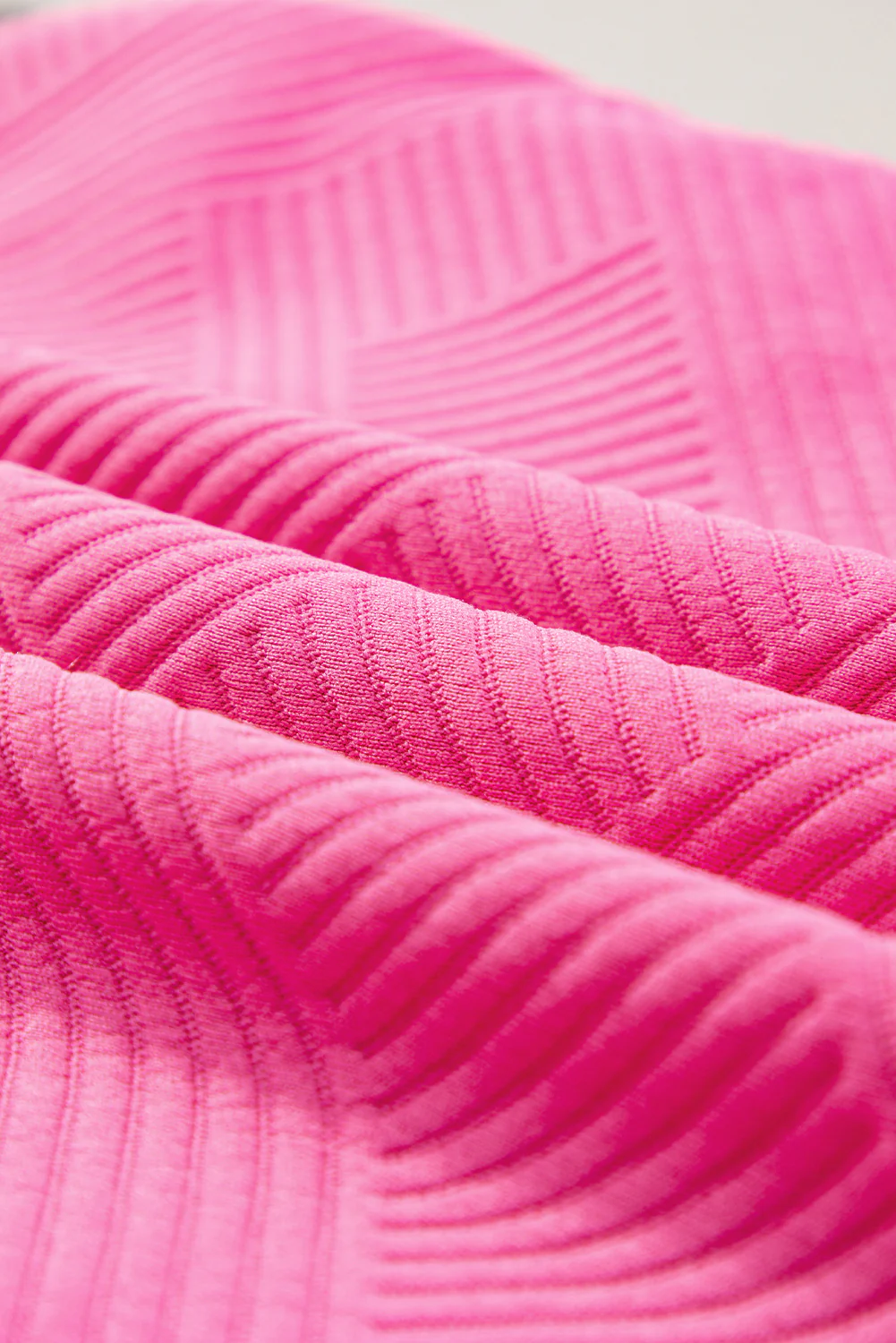 Textured Cap Sleeve T Shirt Dress