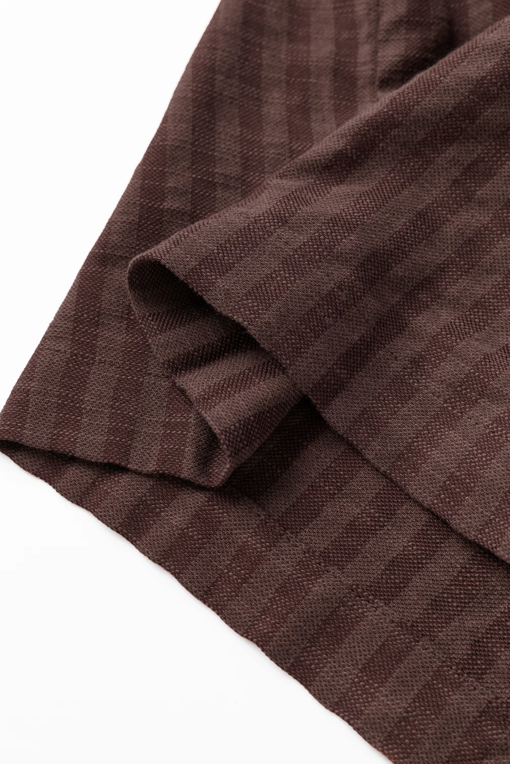 Striped Pleated Wide Leg Pocketed Jumpsuit