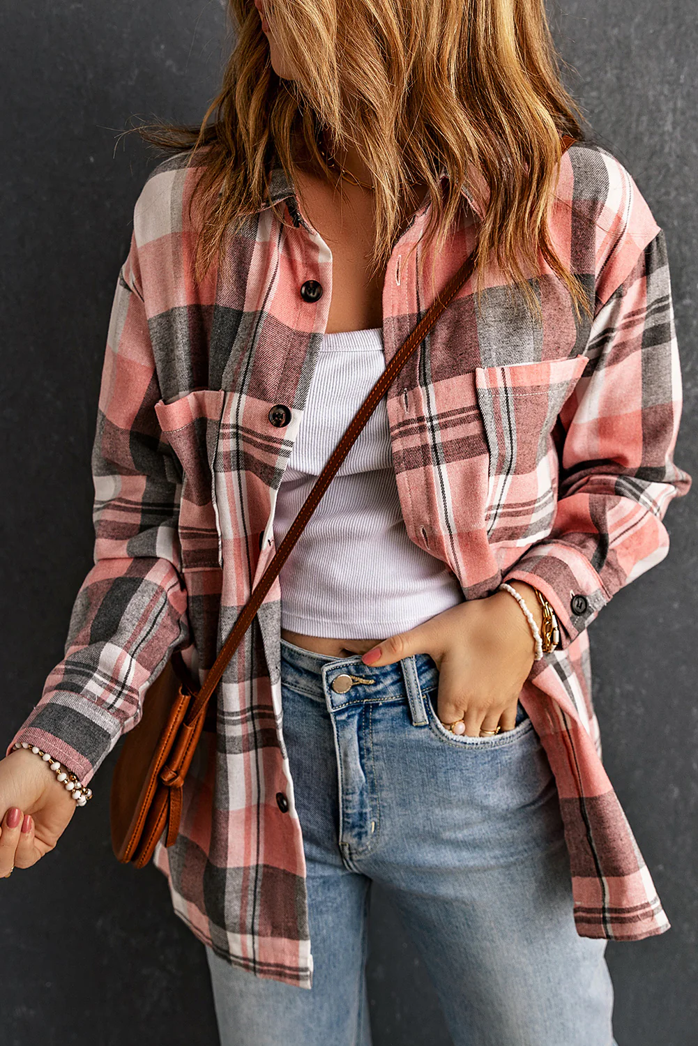 Plaid Button Up Shirt