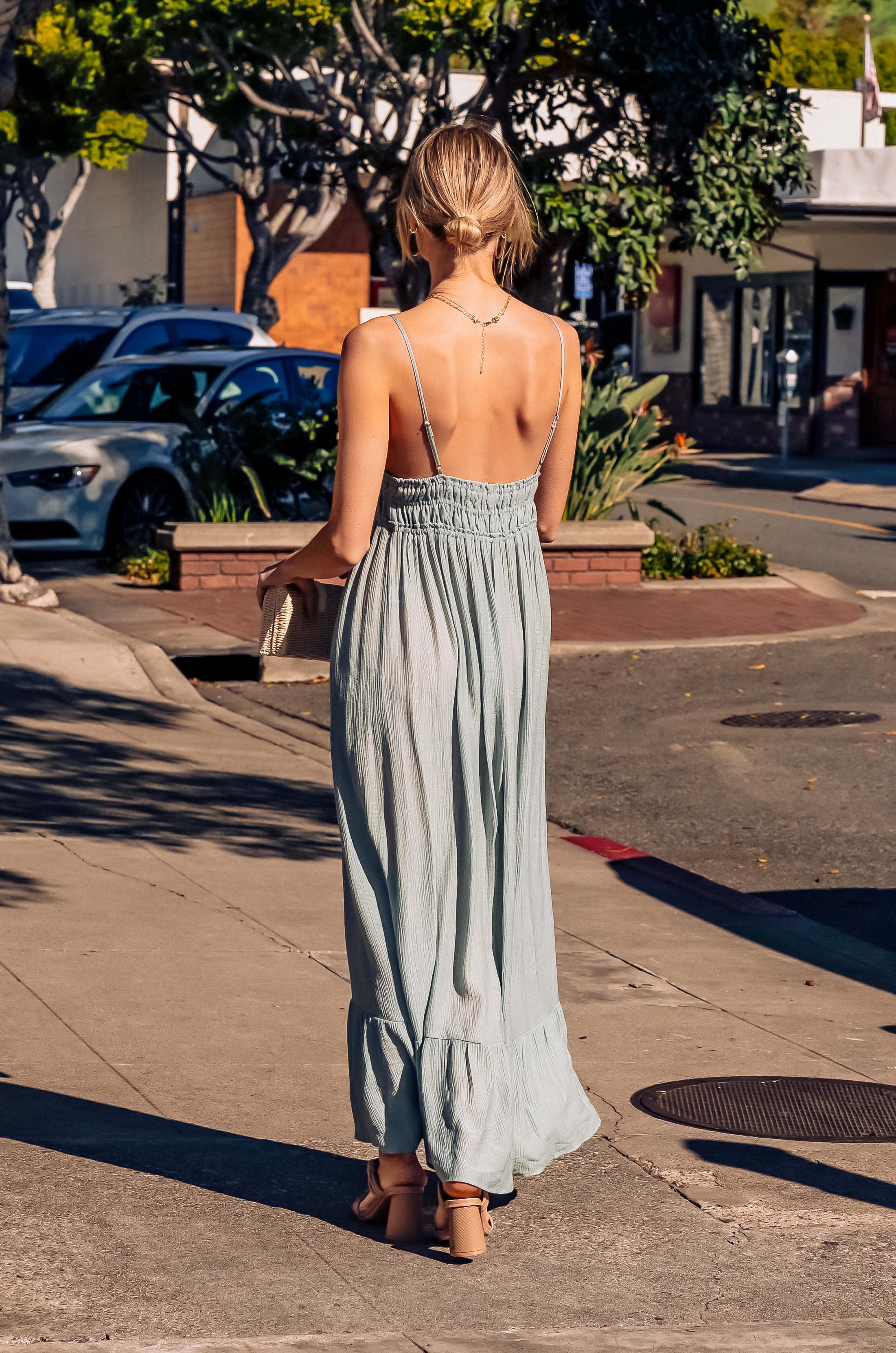 Black Mimosa Maxi Dress