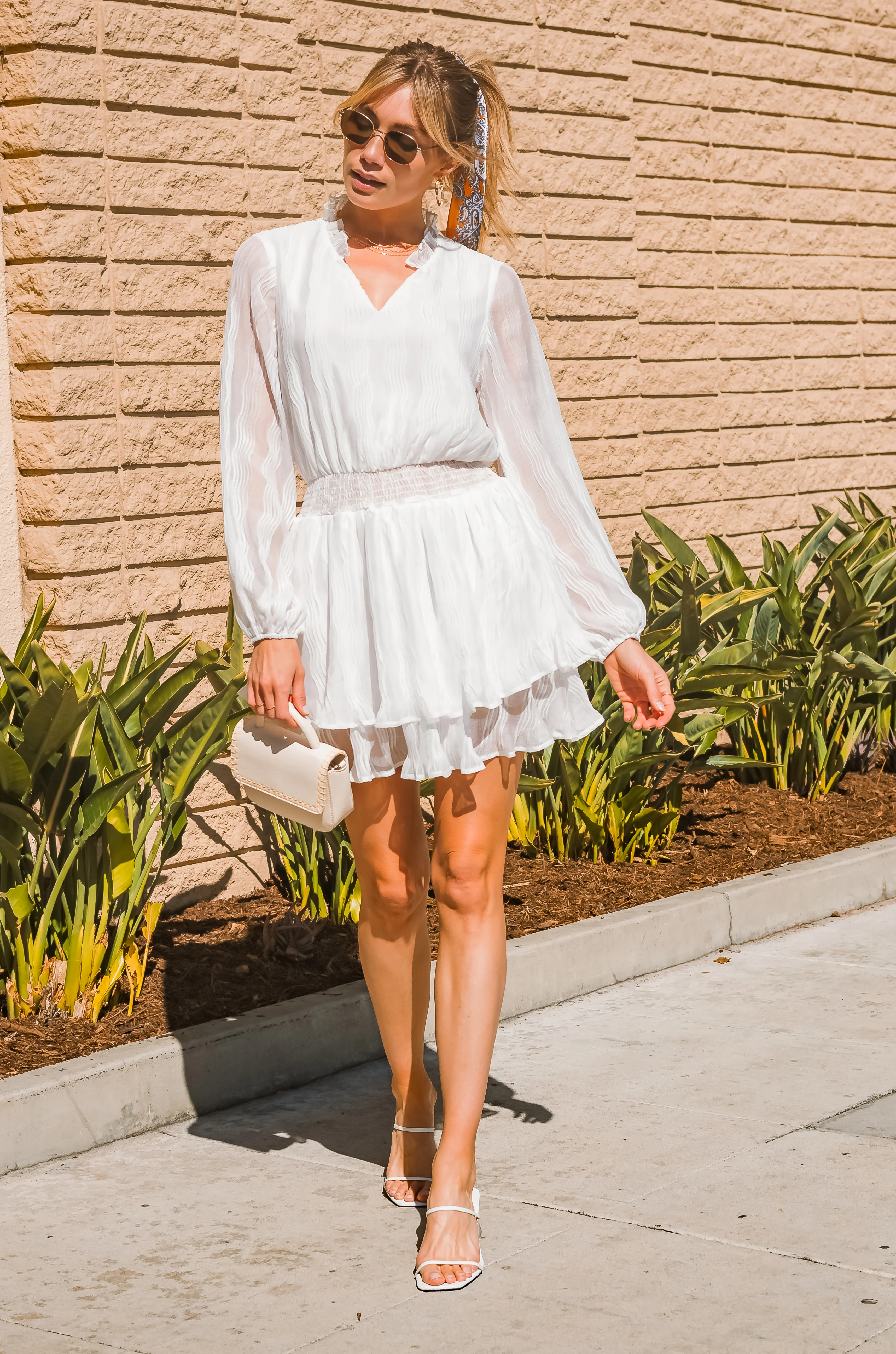 White Sweet Escape Dress