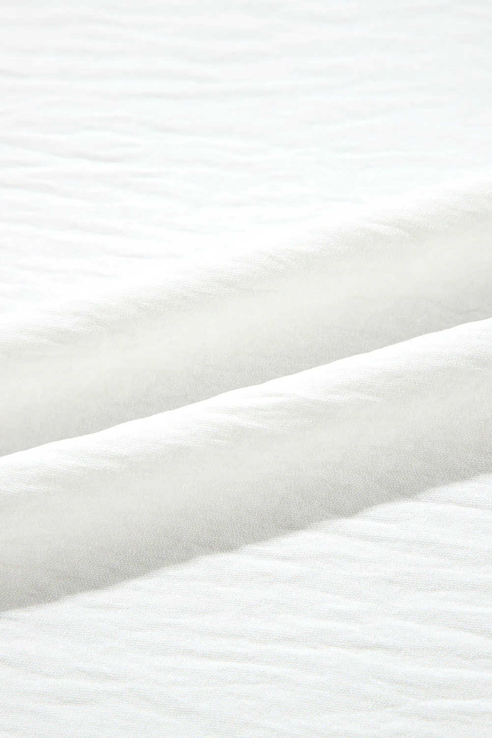 Boxy Collared Smocked Sleeve Cuffs Blouse