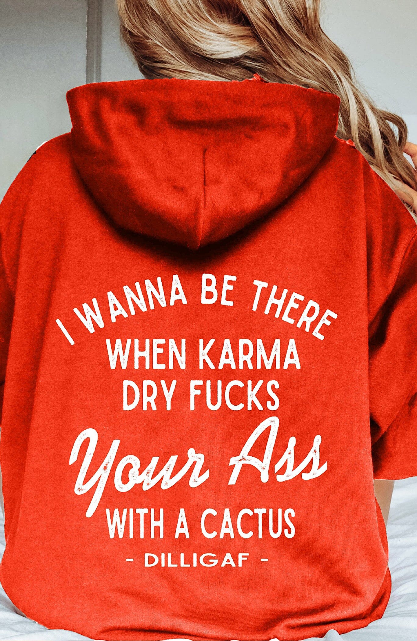 Karma is a bitch Pullover Hoodie