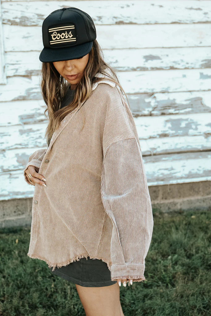 Autumn Two Toned Shacket