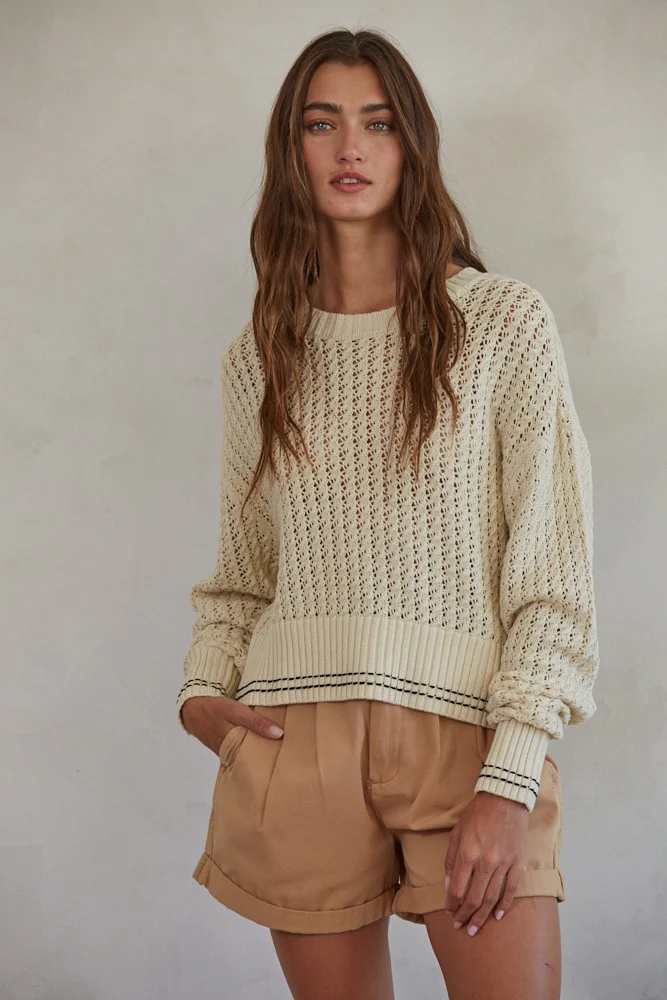 Natural Knit Sweater