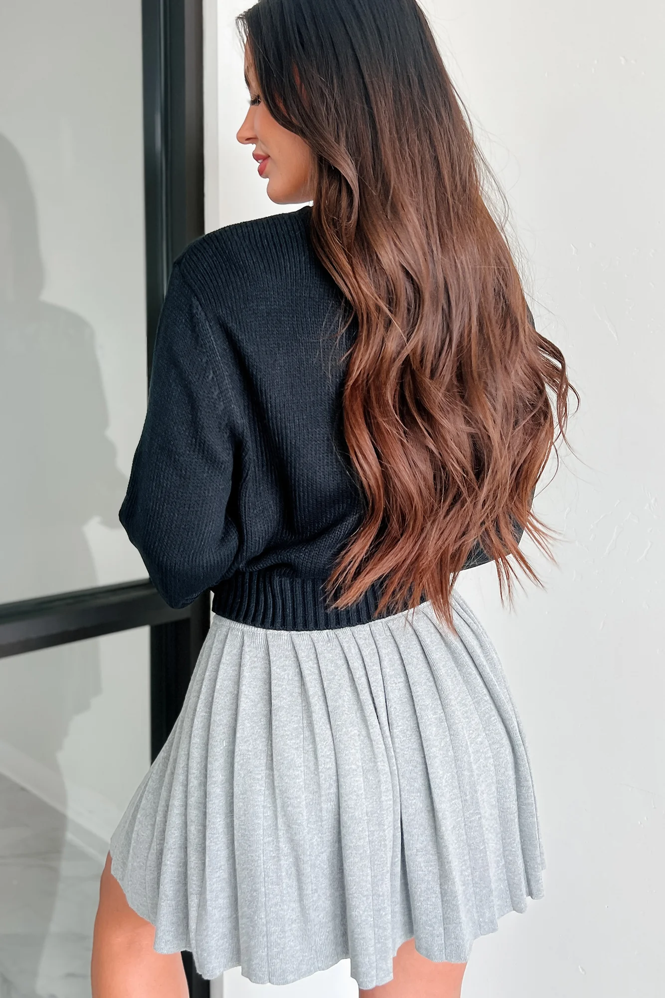 Better Together Lightweight Sweater (Black)