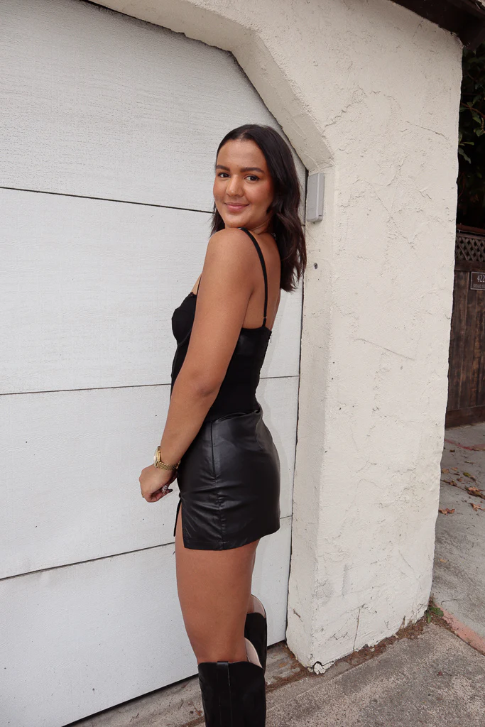 Charlotte Lace Corset - Black