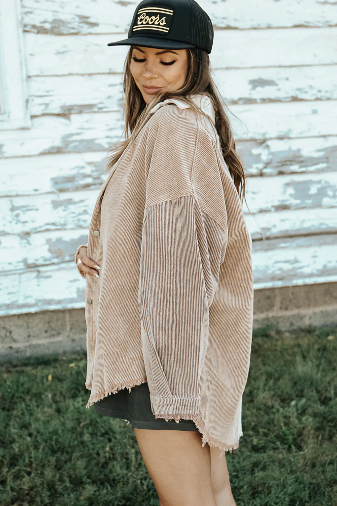 Autumn Two Toned Shacket