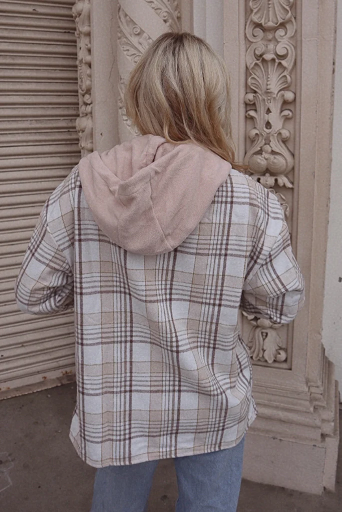 Parker Plaid Hooded Flannel