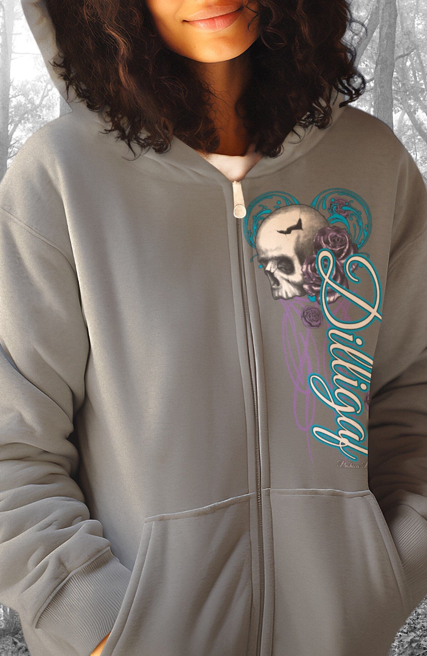 Wings and a Prayer Zip Up Hoody