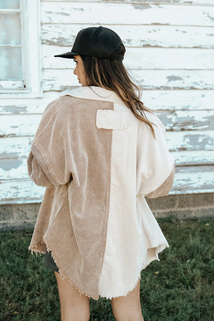 Autumn Two Toned Shacket