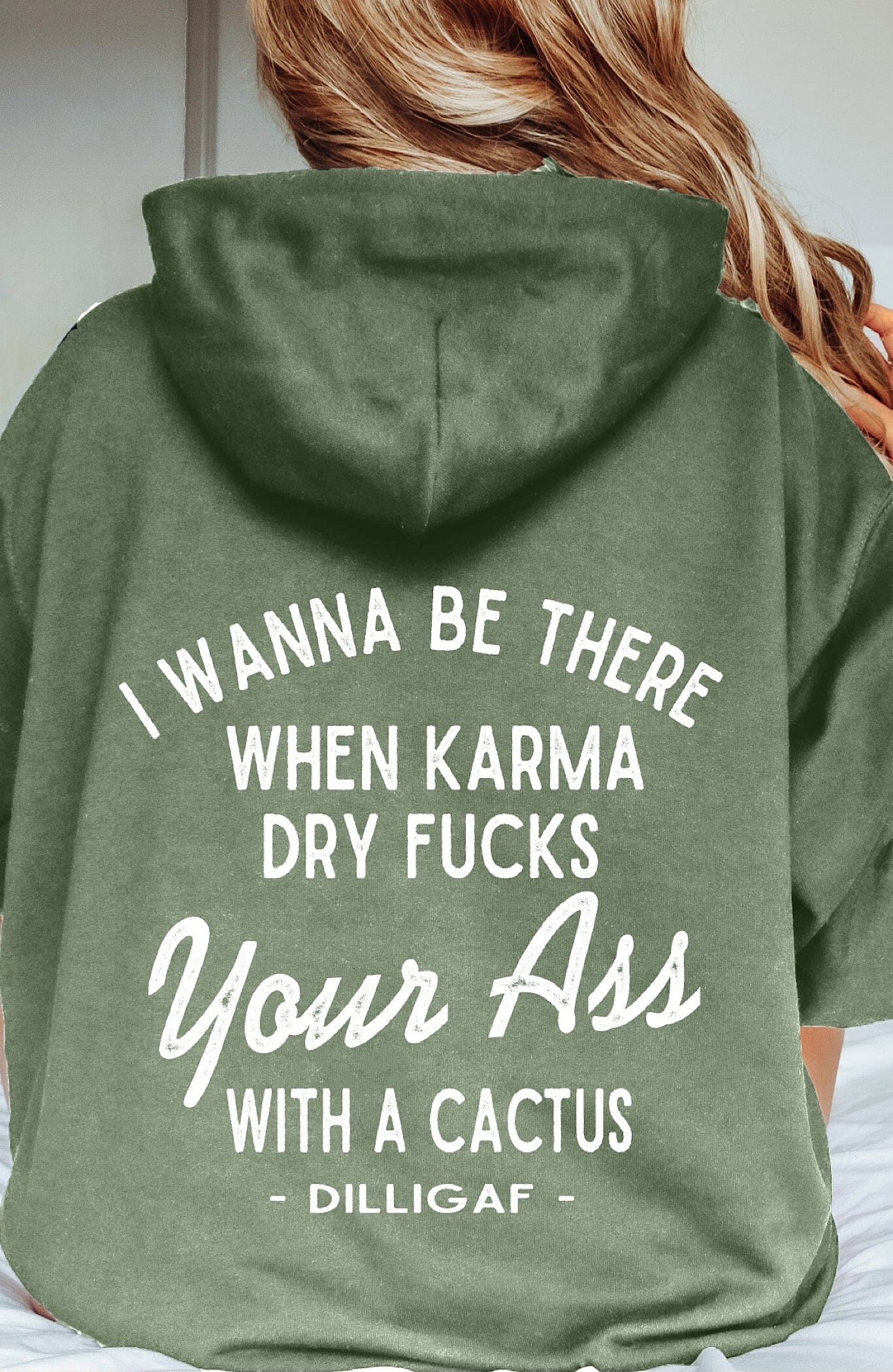 Karma is a bitch Pullover Hoodie