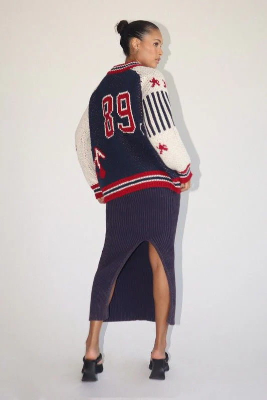 Kelsie Knit Midi Skirt