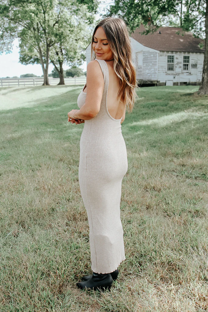 Amber Knit Maxi Dress