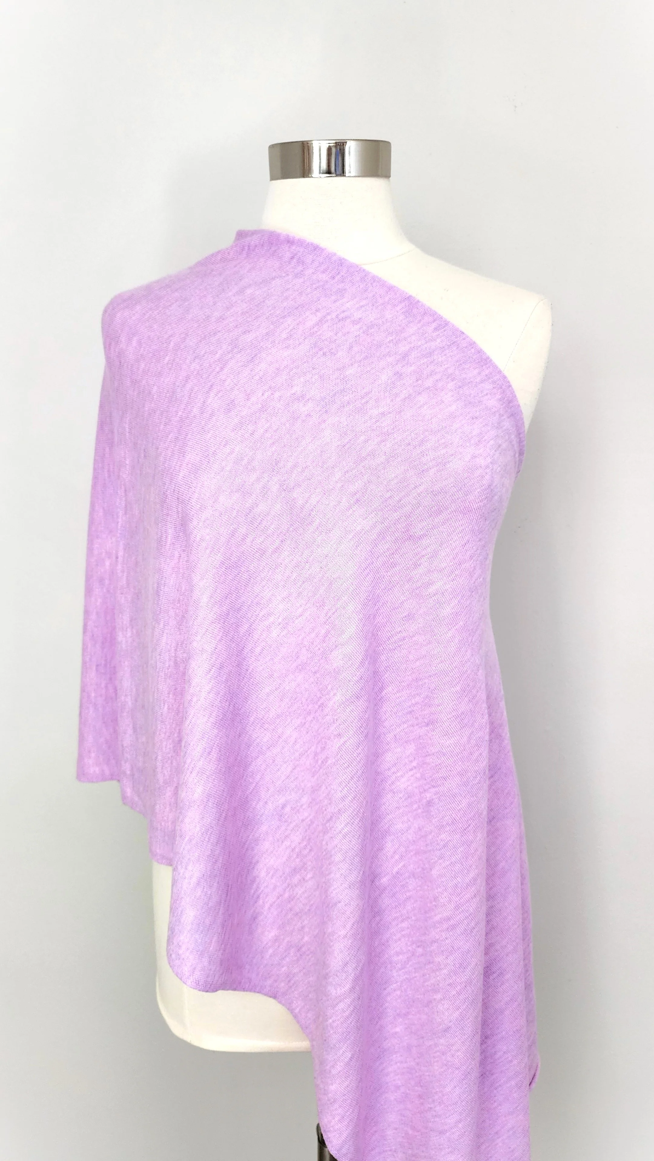 Lightweight Wool Blend Poncho