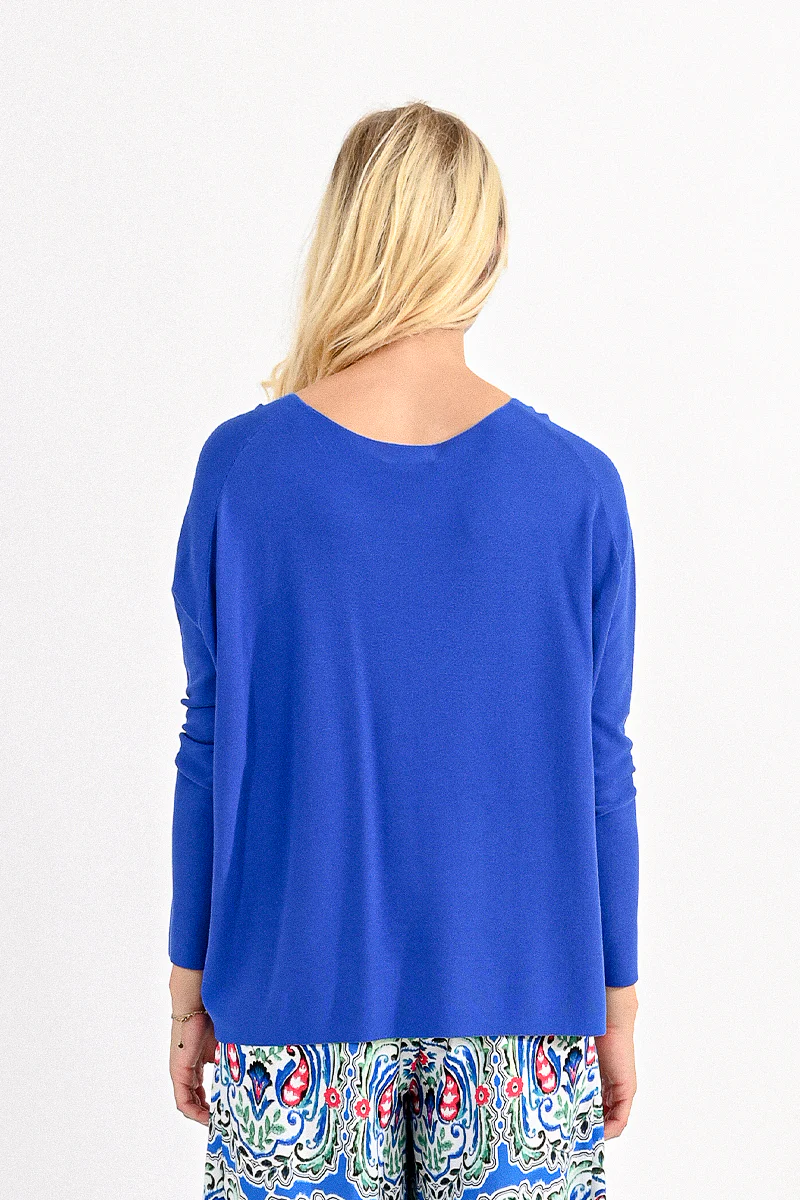 Knit Boat Neck Sweater