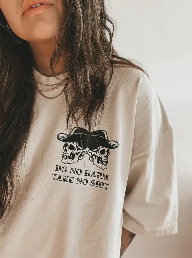 Do No Harm Take No Shit Graphic Tee