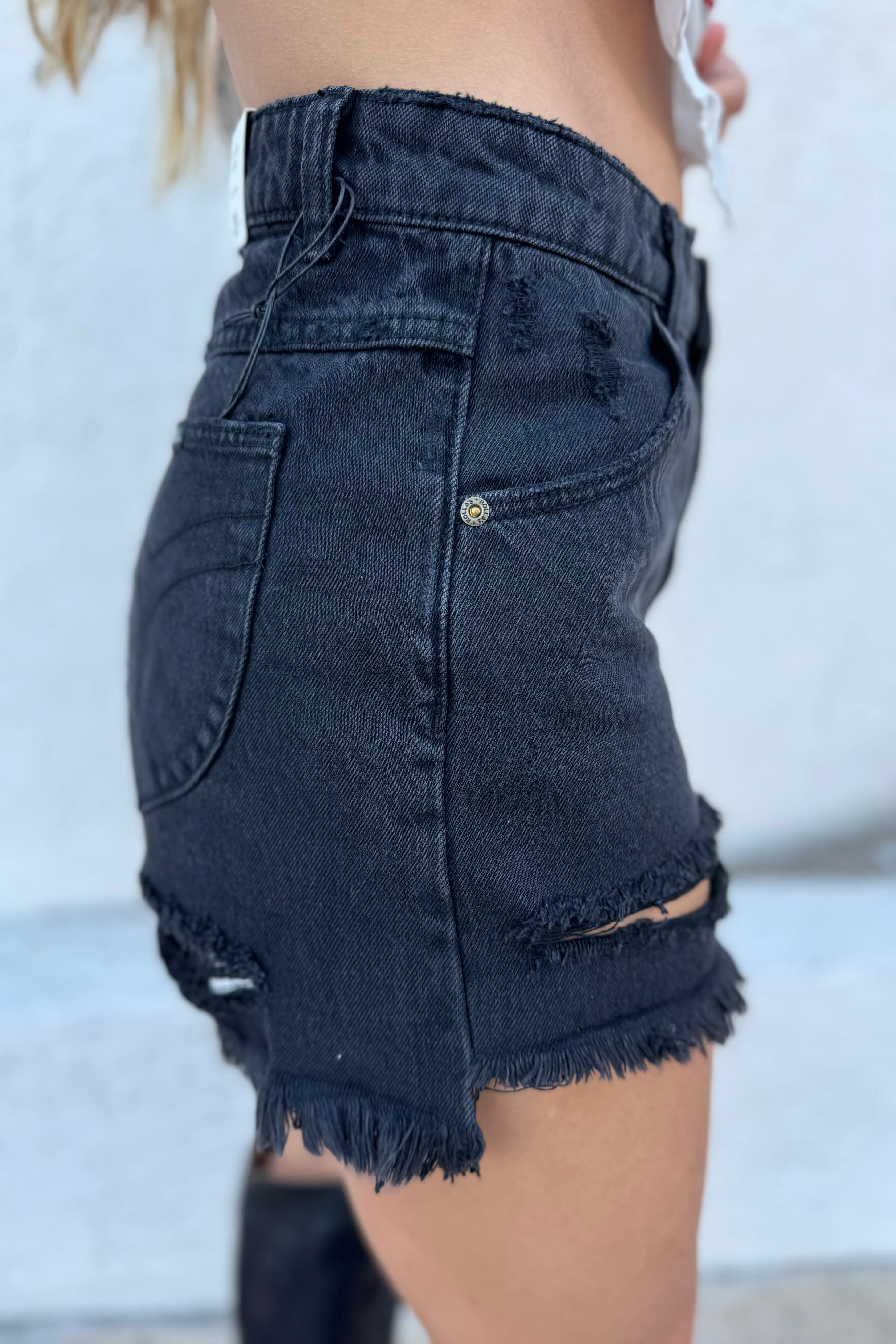 Rollas Dusters Short - Black