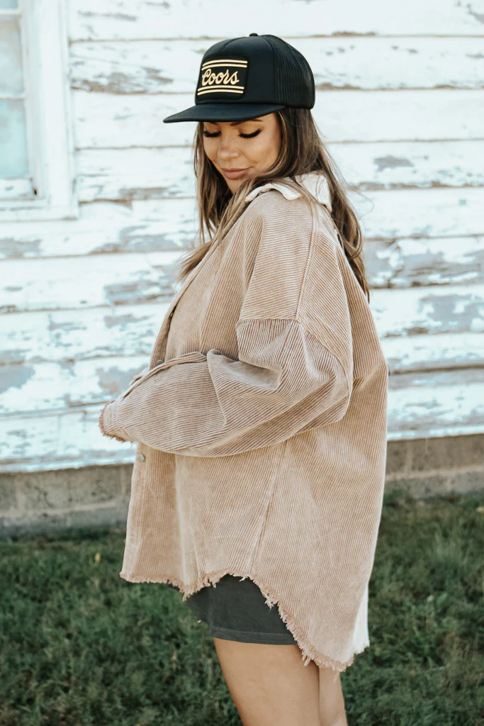 Autumn Two Toned Shacket