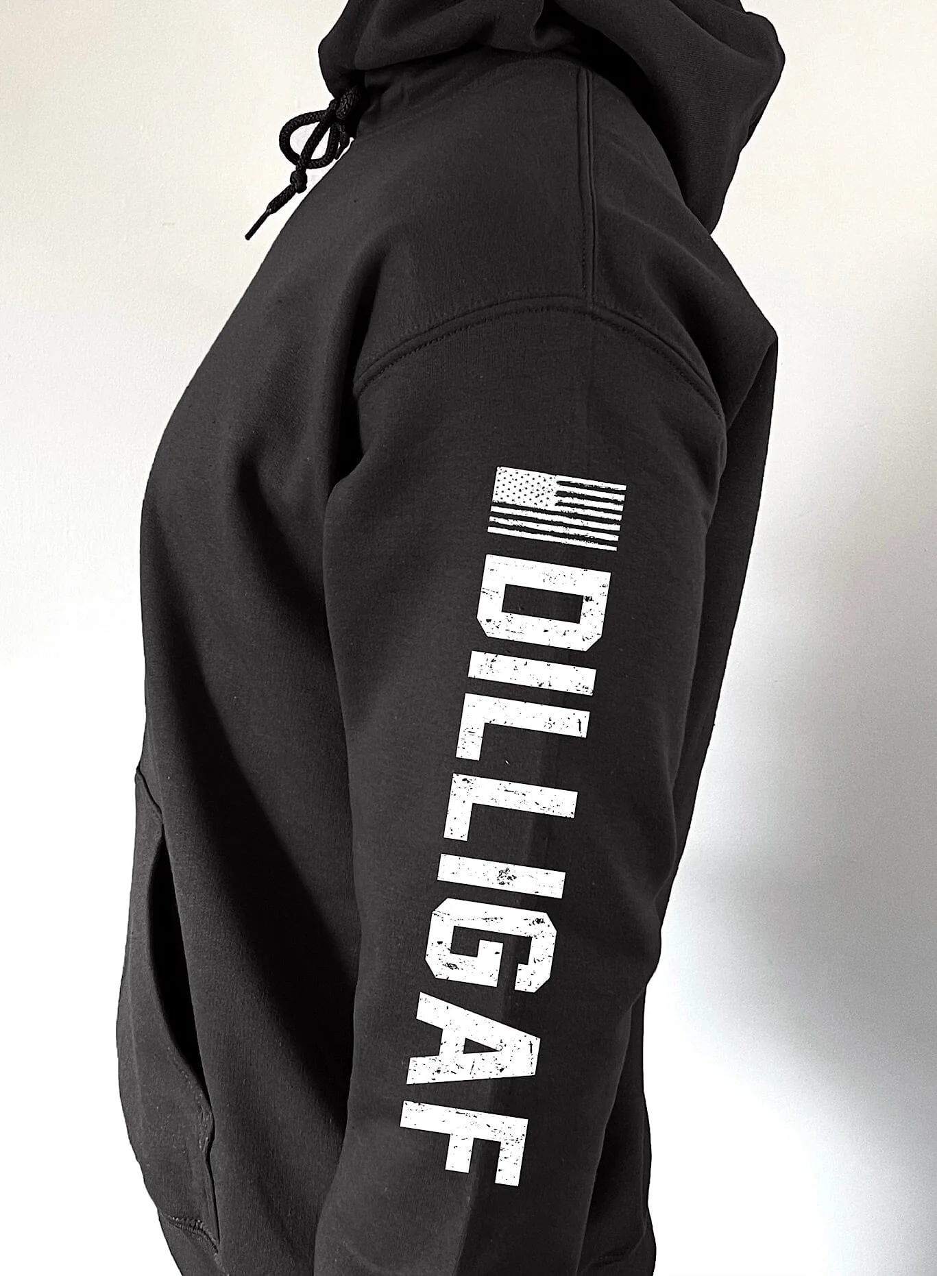 Ladies Don't Tread on Me Pullover Hoodie