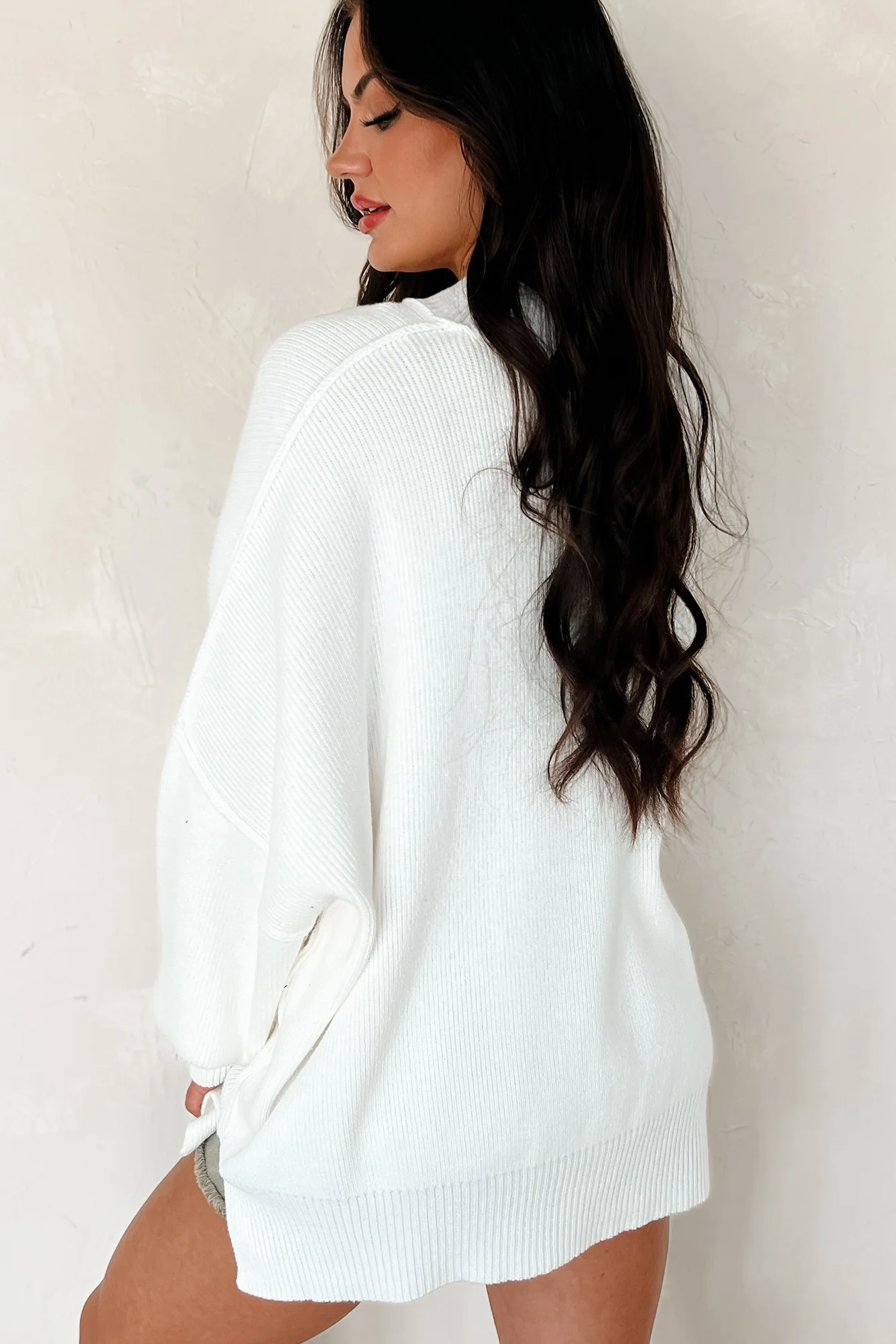 Auden Oversized Zenana Sweater (Off White)