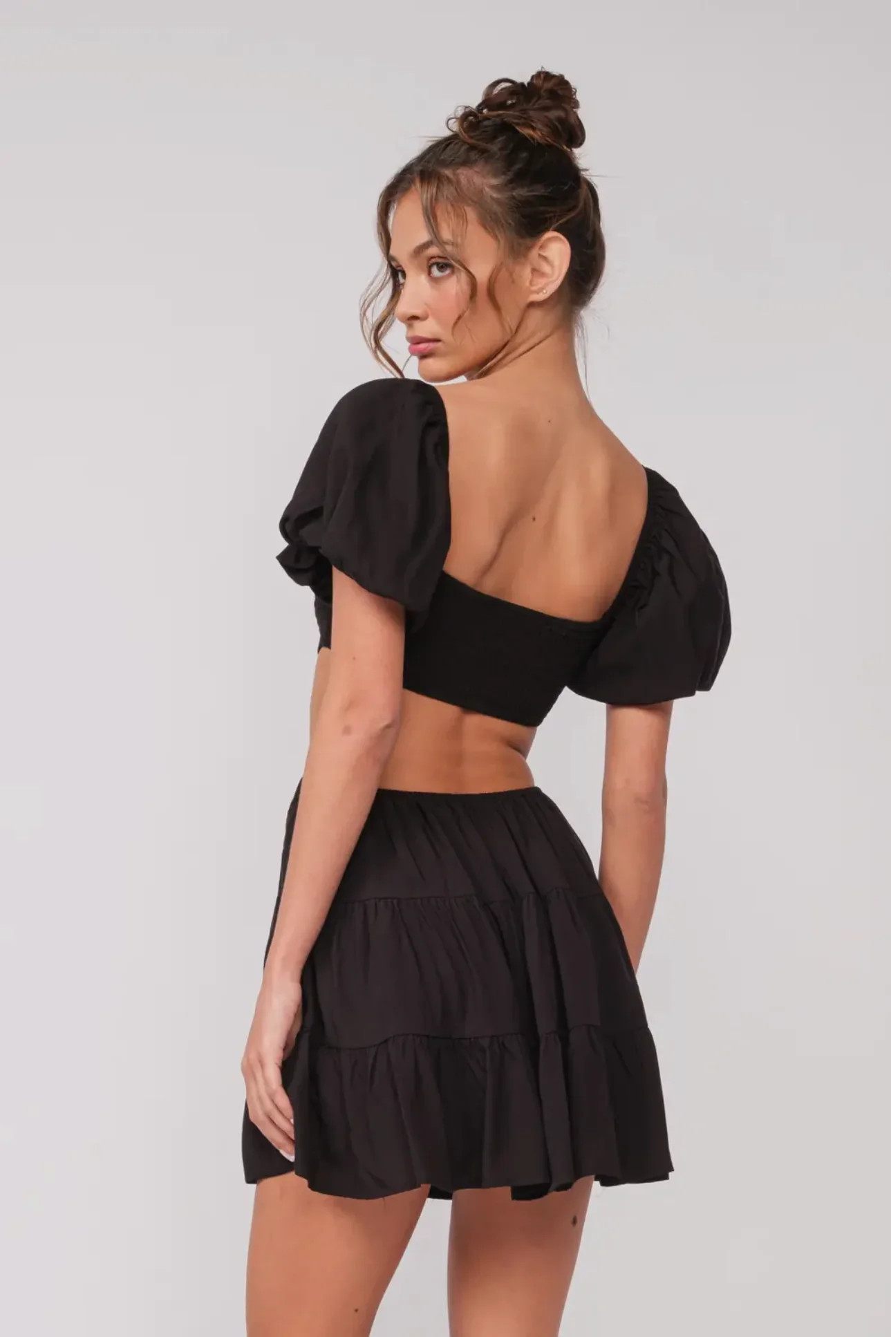 Destin Ruched Mini Dress