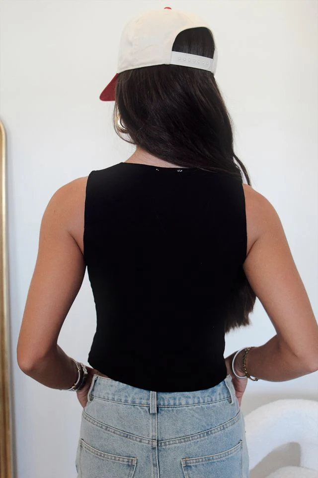 Claudia Double Tie Top