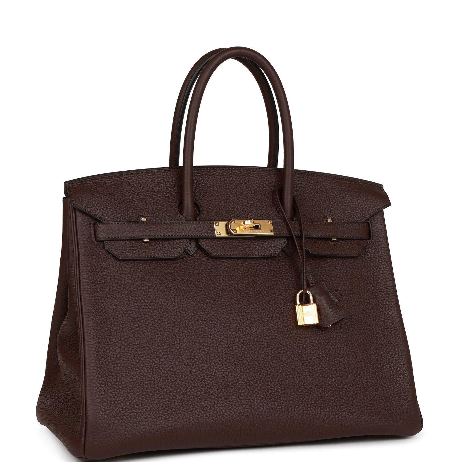 Hermès Birkin 35 Rouge Sellier Clemence Gold Hardware