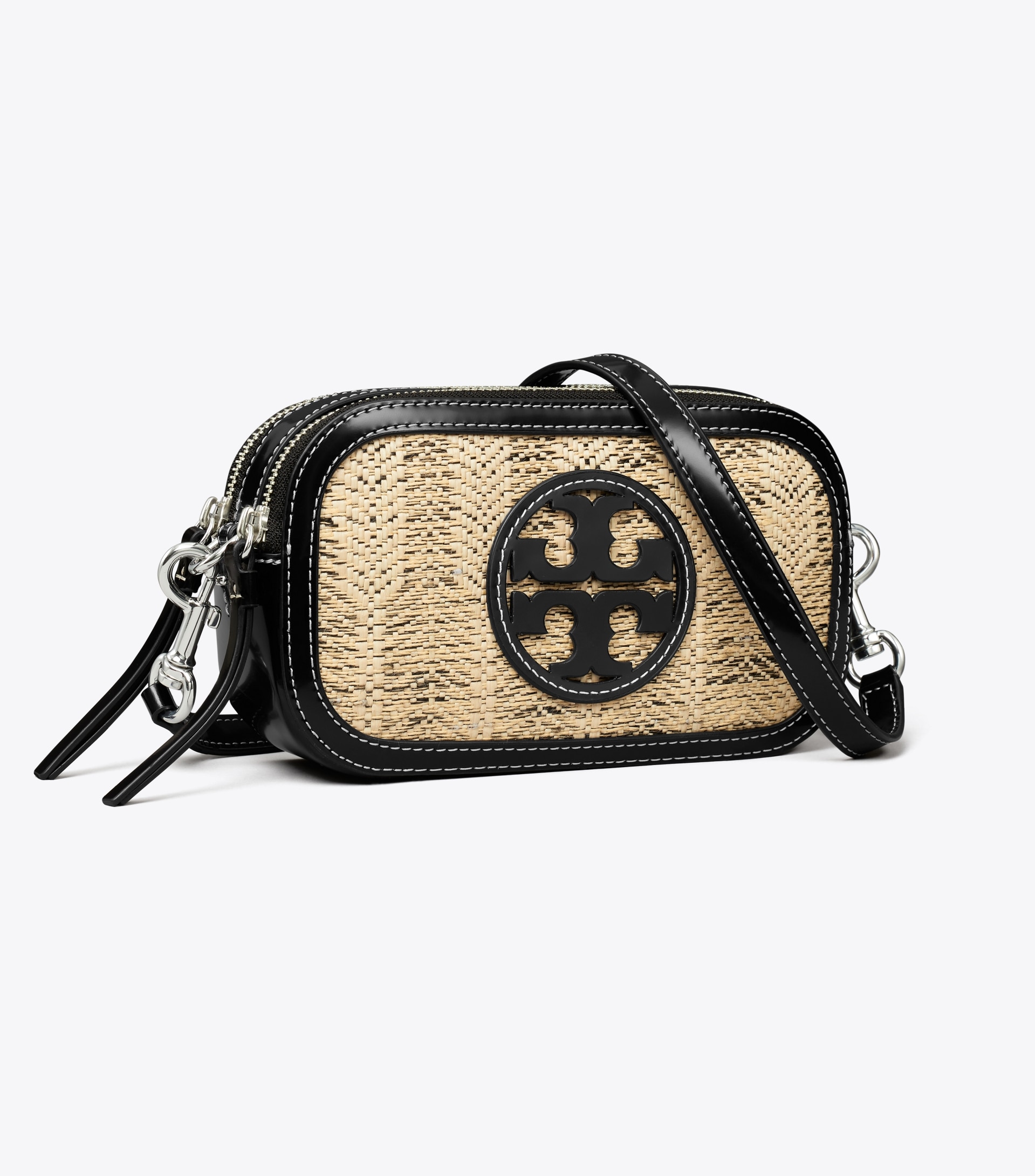 MINI MILLER LINEN CROSSBODY BAG