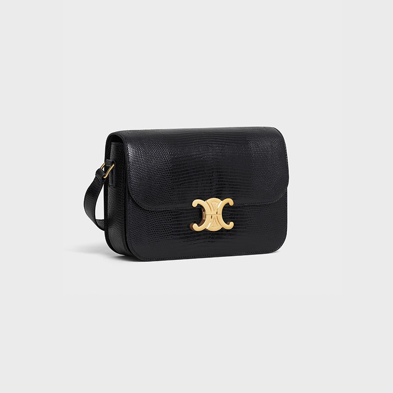 CLASSIQUE TRIOMPHE BAG IN LIZARD